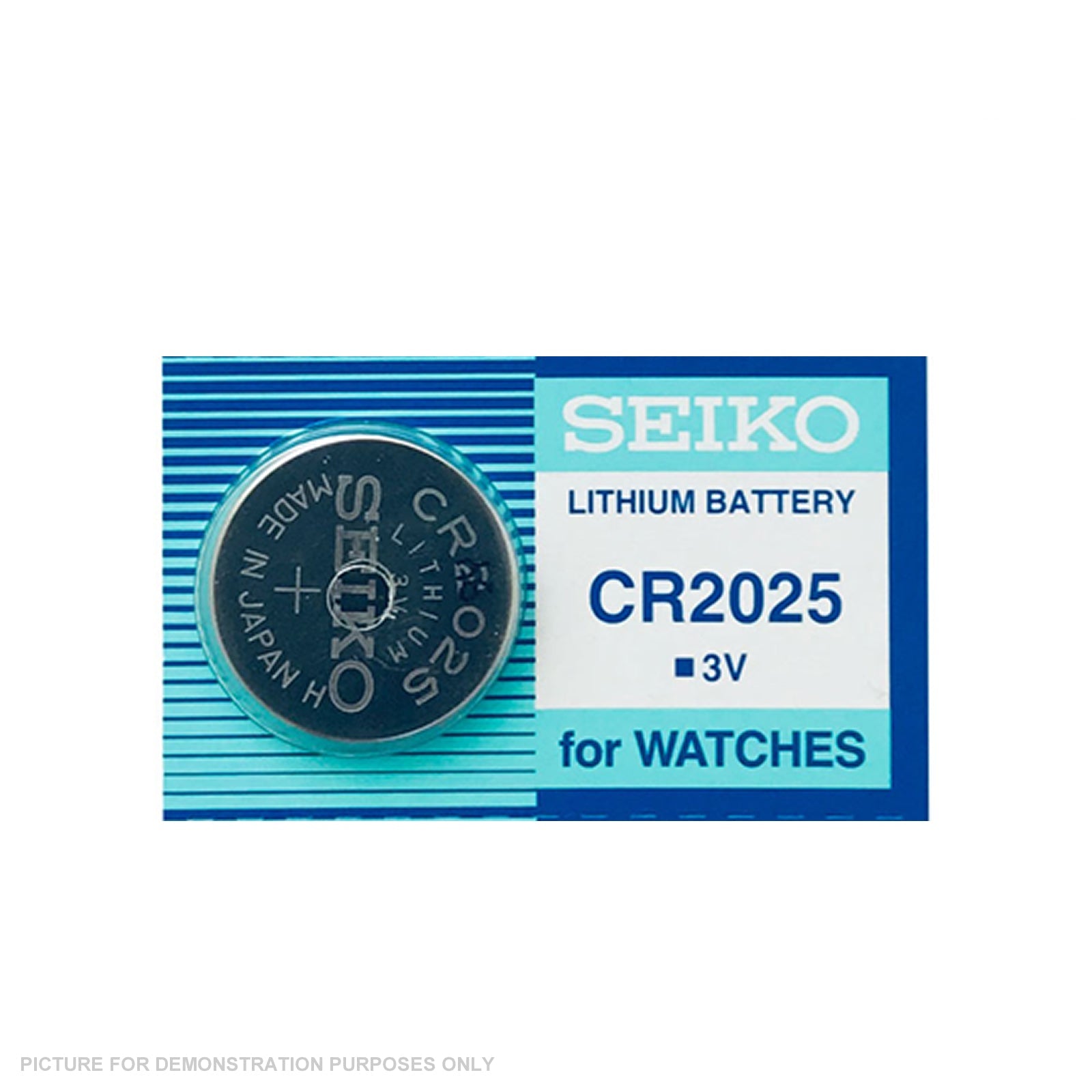 SEIKO CR2025 Lithium Watch Battery 3.0v (1 ONLY)